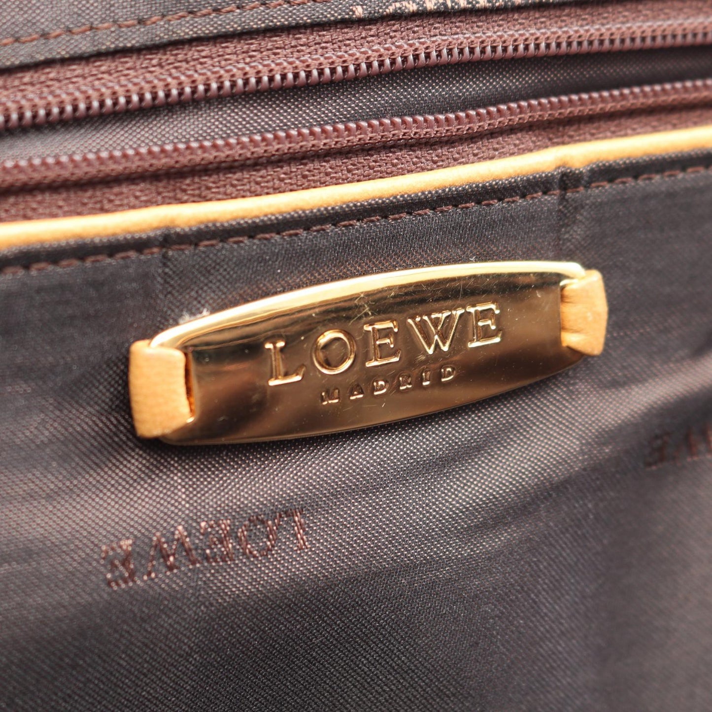 アナグラム ハンドバッグ ハンドバッグ レザー ベージュ ロエベ バッグ LOEWE