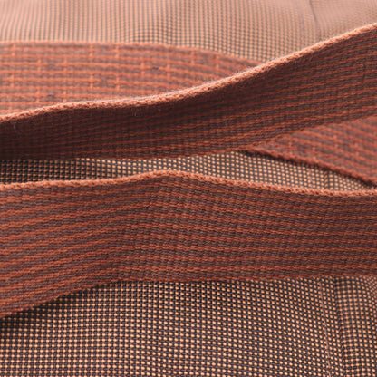 エールライン アドMM バックパック リュックサック ナイロンキャンバス ブラウン シルバー金具 エルメス バッグ HERMES