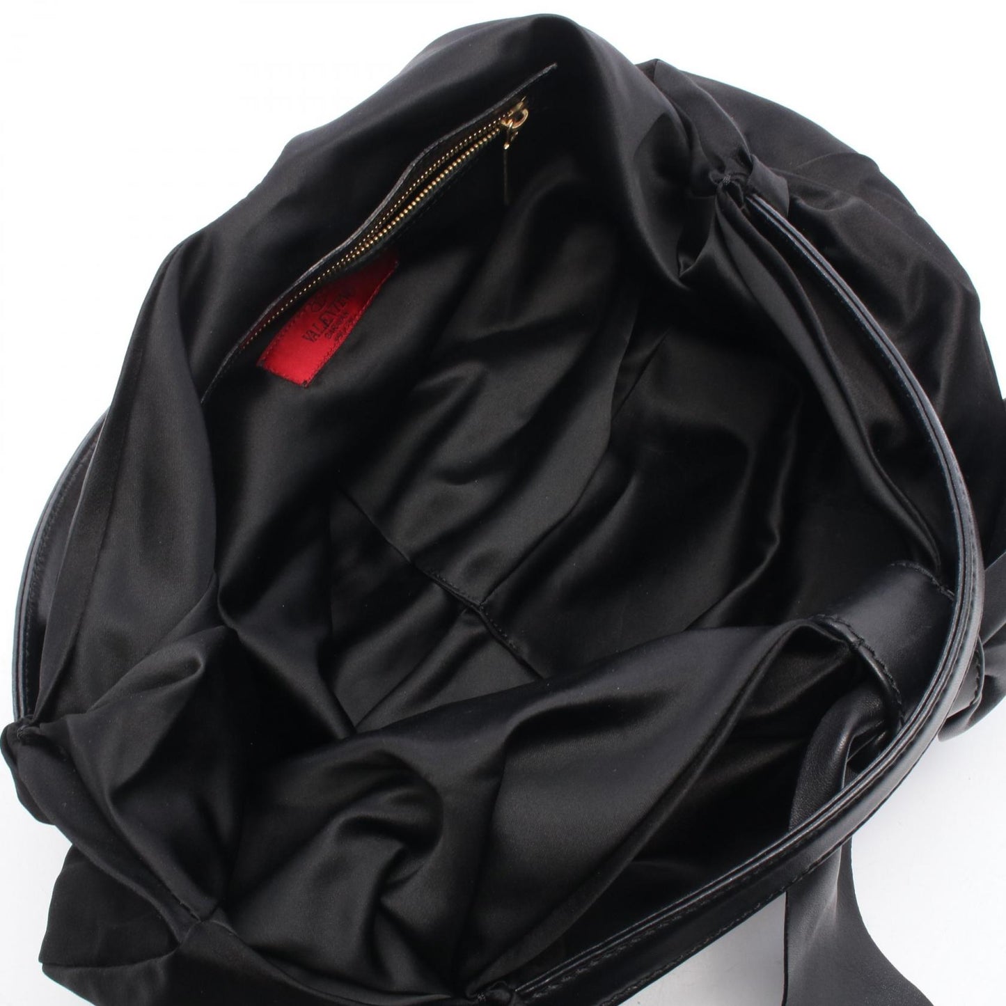 ショルダーバッグ ナイロン レザー ブラック ヴァレンティノ バッグ VALENTINO