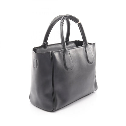 ノリータ ハンドバッグ レザー ブラック サルヴァトーレフェラガモ バッグ Salvatore Ferragamo