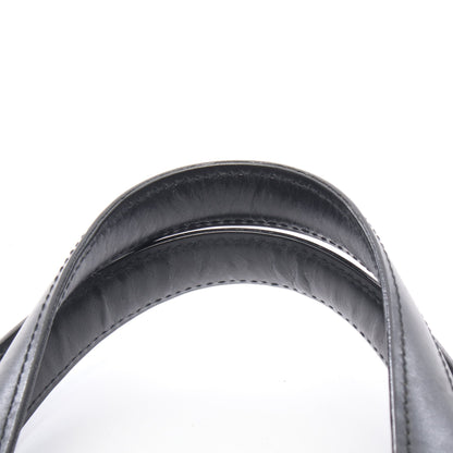 ニュートラベルラインPM ハンドバッグ トートバッグ ナイロンキャンバス レザー ブラック ゴールド金具 シャネル バッグ CHANEL