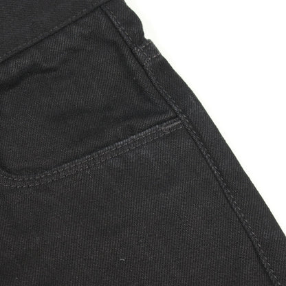 デニムパンツ コットン ブラック フェンディ
