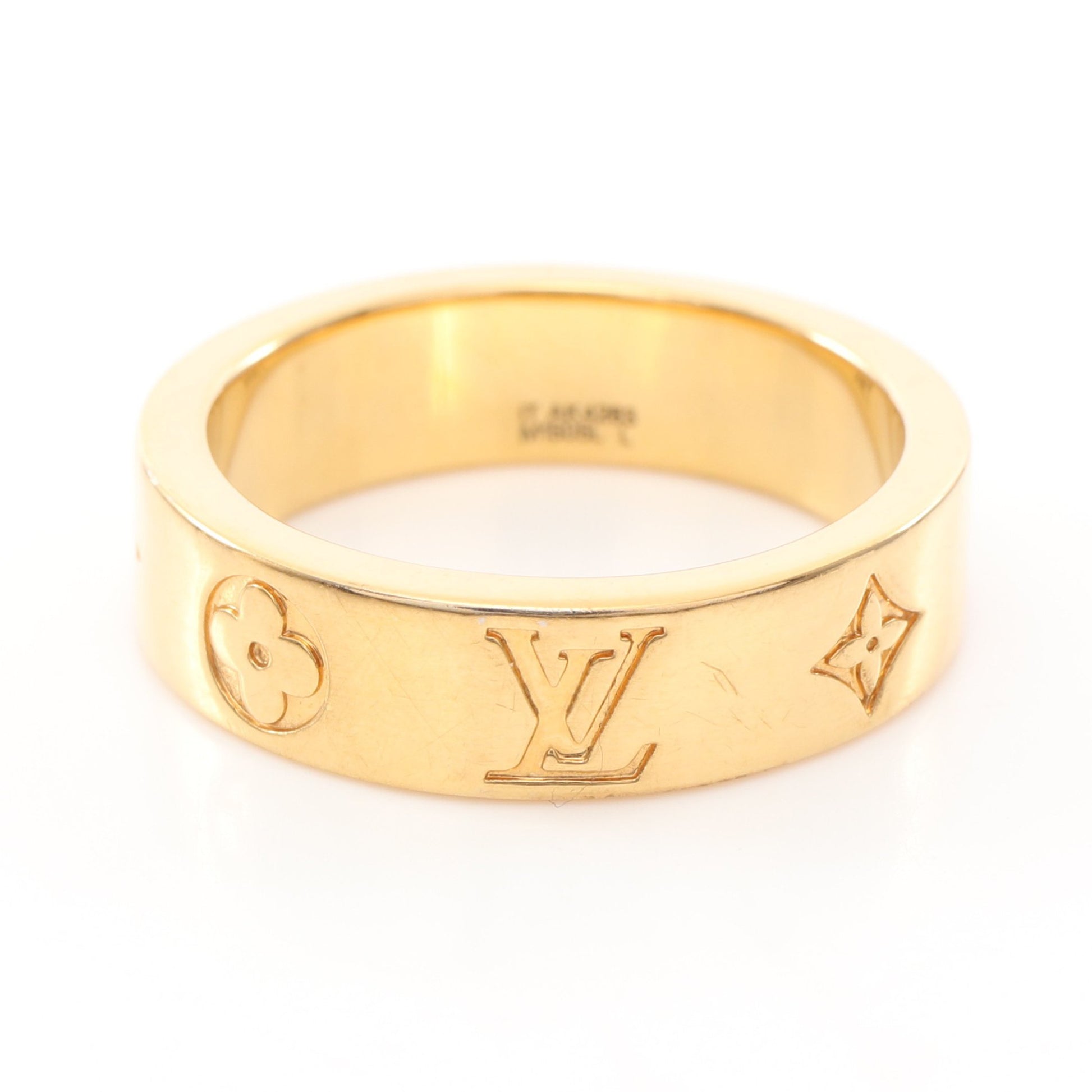 モノグラム リング 指輪 GP ゴールド ルイヴィトン アクセサリー LOUIS VUITTON
