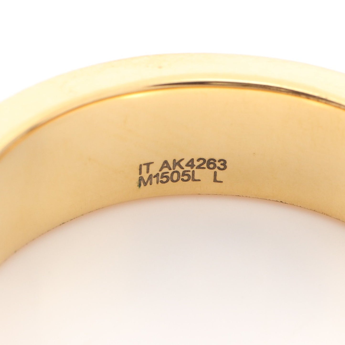 モノグラム リング 指輪 GP ゴールド ルイヴィトン アクセサリー LOUIS VUITTON