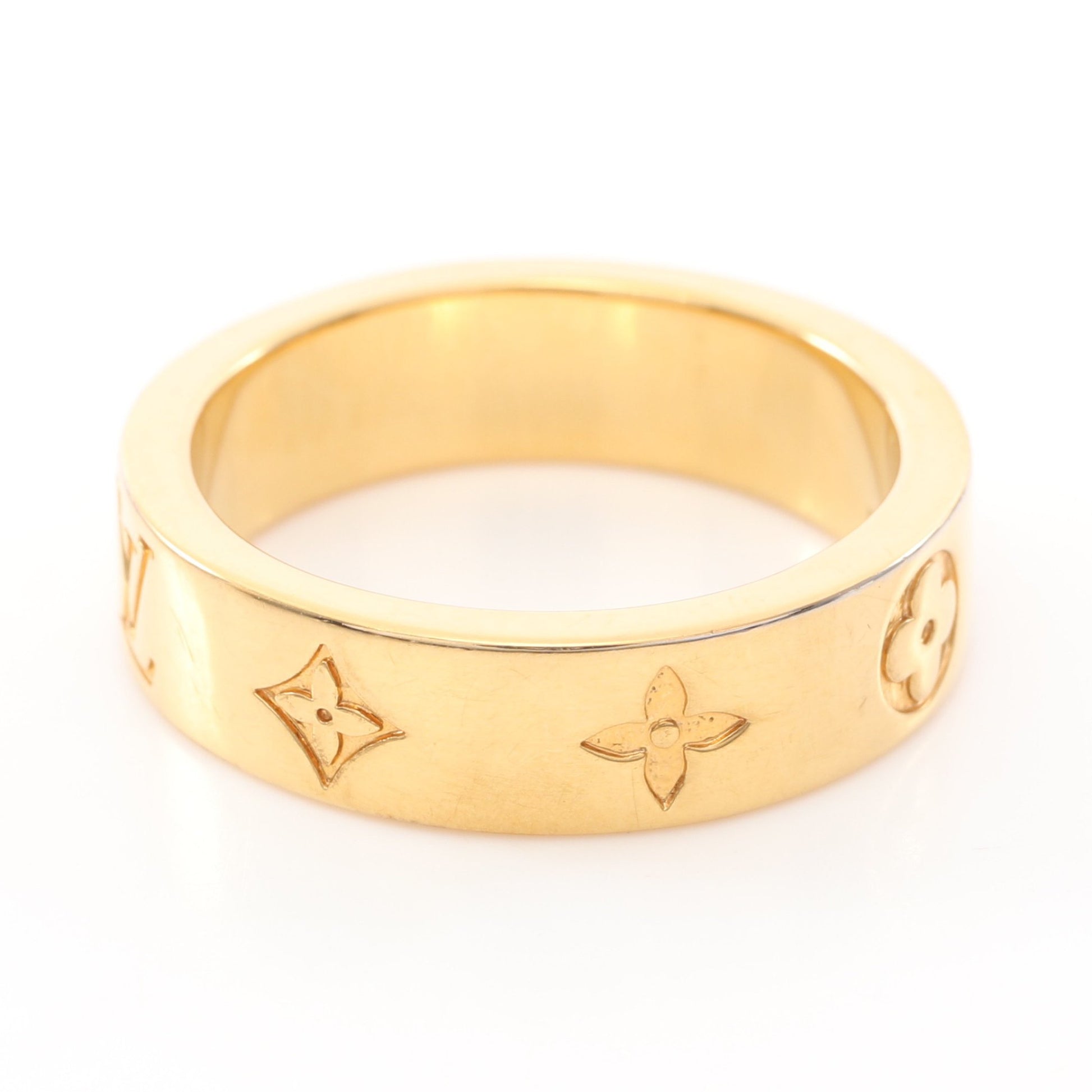 モノグラム リング 指輪 GP ゴールド ルイヴィトン アクセサリー LOUIS VUITTON