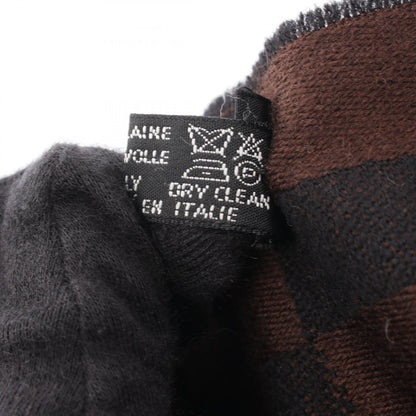 FF柄 マフラー ウール ブラウン ブラック フェンディ 財布・小物 FENDI