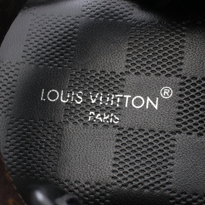 カメレオンサンダル ベルクロ 厚底 サンダル レザー ブラック ルイヴィトン シューズ LOUIS VUITTON