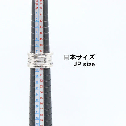 B-zero1 ビーゼロワン リング 4バンド リング 指輪 K18WG ホワイトゴールド ブルガリ アクセサリー BVLGARI