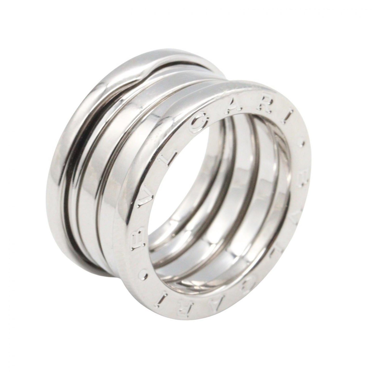 B-zero1 ビーゼロワン リング 4バンド リング 指輪 K18WG ホワイトゴールド ブルガリ アクセサリー BVLGARI