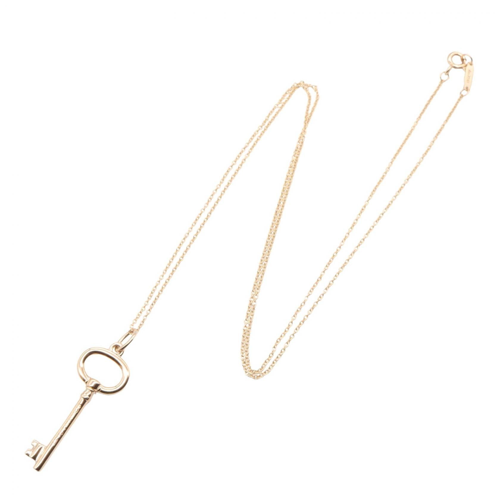 オーバルキー ネックレス ネックレス K18PG ピンクゴールド ティファニー アクセサリー TIFFANY & Co.