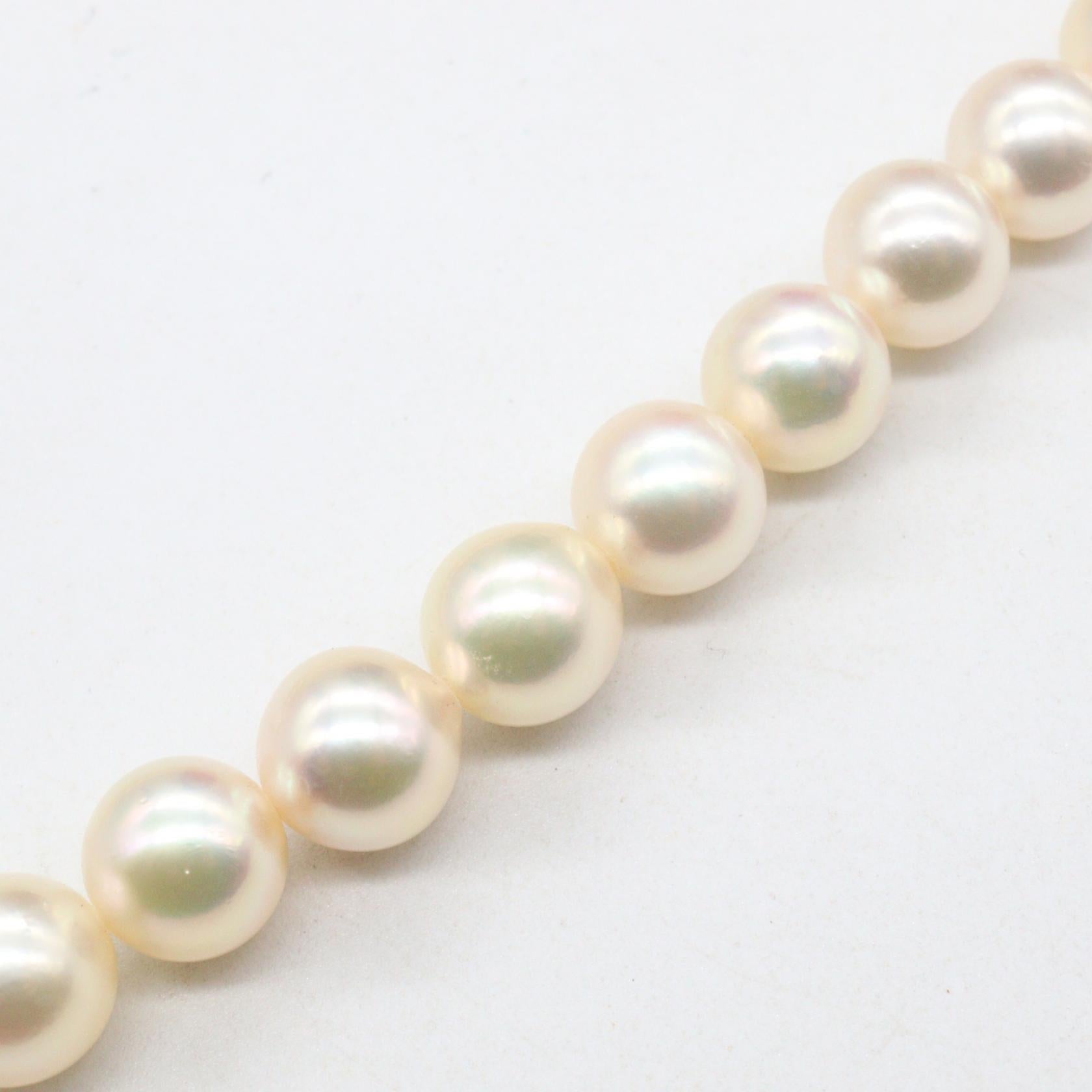 アコヤパール ネックレス ネックレス SV925 パール シルバー ホワイト タサキ アクセサリー TASAKI