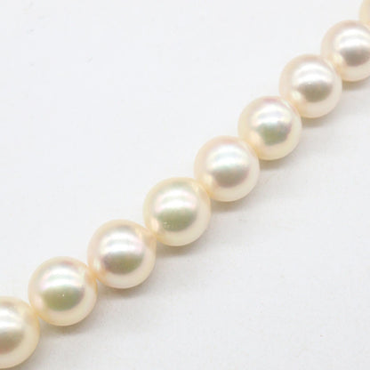 アコヤパール ネックレス ネックレス SV925 パール シルバー ホワイト タサキ アクセサリー TASAKI