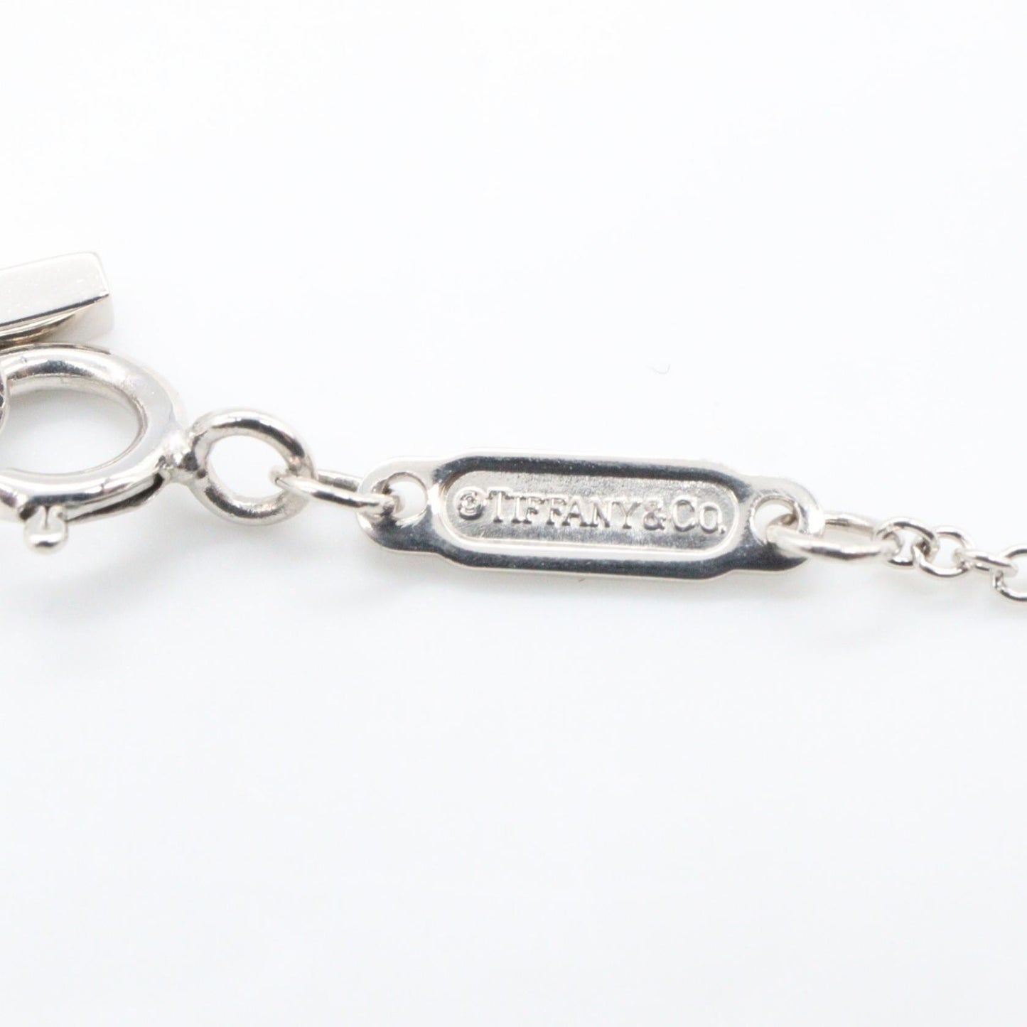 Tスマイルラージ ネックレス ネックレス K18WG ホワイトゴールド ティファニー アクセサリー TIFFANY & Co.