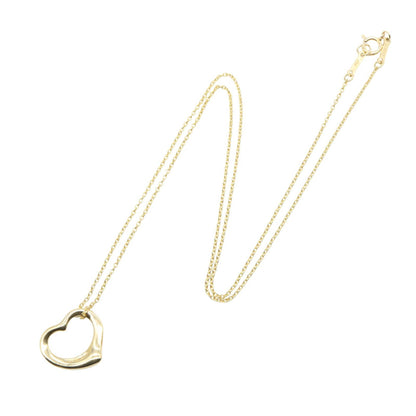 オープンハート ネックレス スモール ネックレス K18YG イエローゴールド ティファニー アクセサリー TIFFANY & Co.