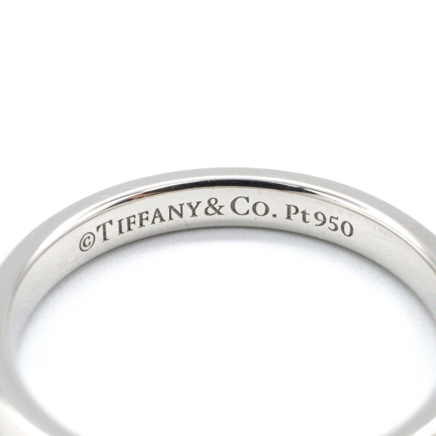 トゥルーバンド ダイヤ リング リング 指輪 PT950 ダイヤモンド プラチナ クリア ティファニー アクセサリー TIFFANY & Co.