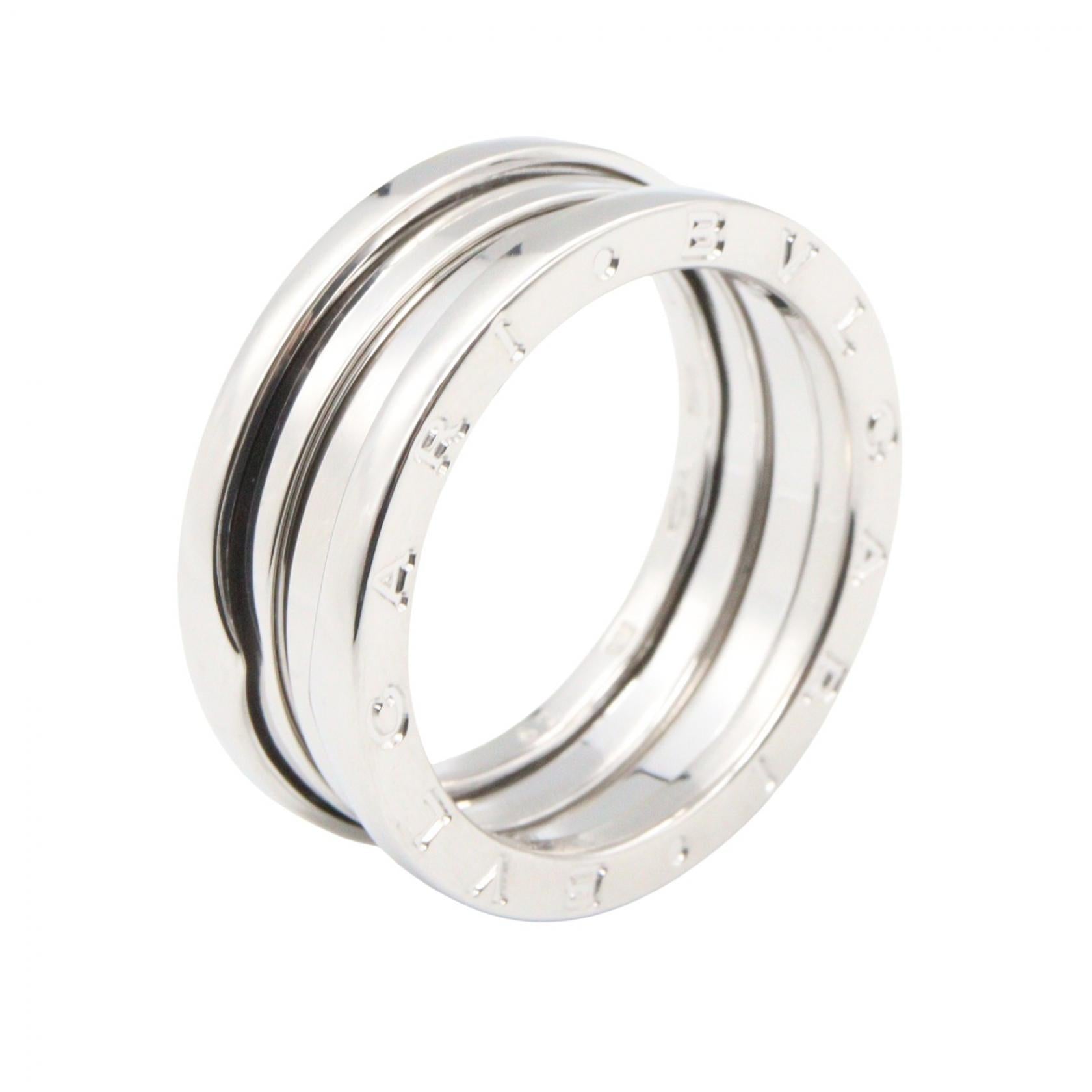 B-zero1 ビーゼロワン リング 3バンド リング 指輪 K18WG ホワイトゴールド ブルガリ アクセサリー BVLGARI