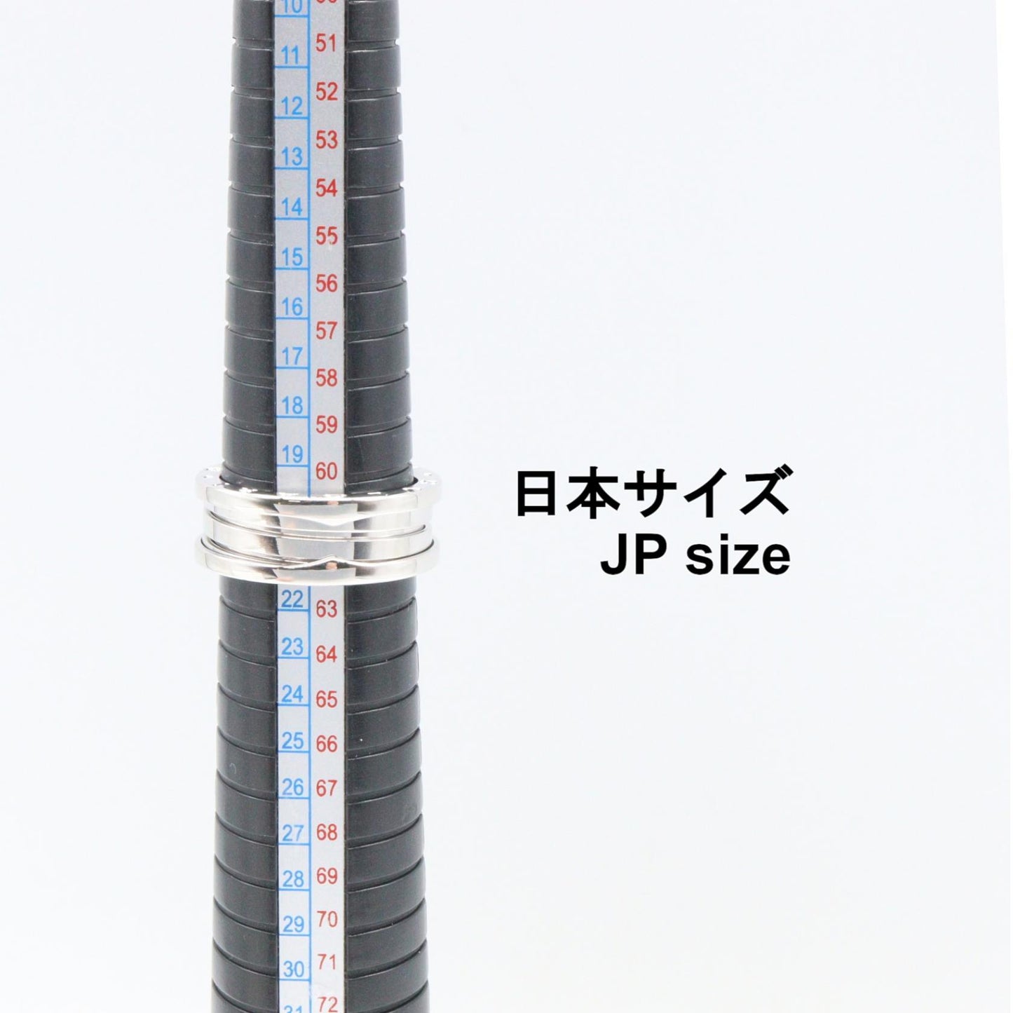 B-zero1 ビーゼロワン リング 3バンド リング 指輪 K18WG ホワイトゴールド ブルガリ アクセサリー BVLGARI