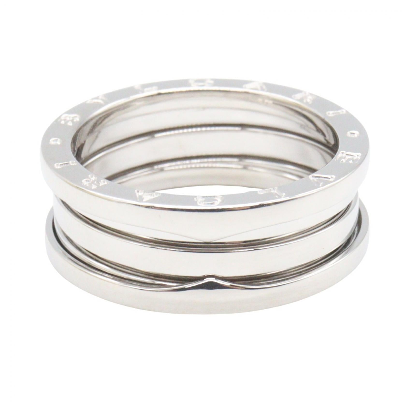 B-zero1 ビーゼロワン リング 3バンド リング 指輪 K18WG ホワイトゴールド ブルガリ アクセサリー BVLGARI