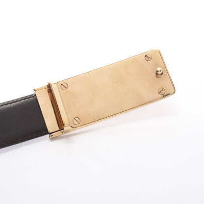 ベルト レザー ダークブラウン グッチ 財布・小物 GUCCI