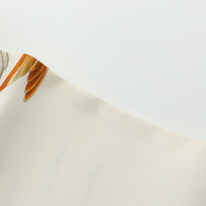 L'INTRUS スカーフ シルク オフホワイト マルチカラー エルメス 財布・小物 HERMES