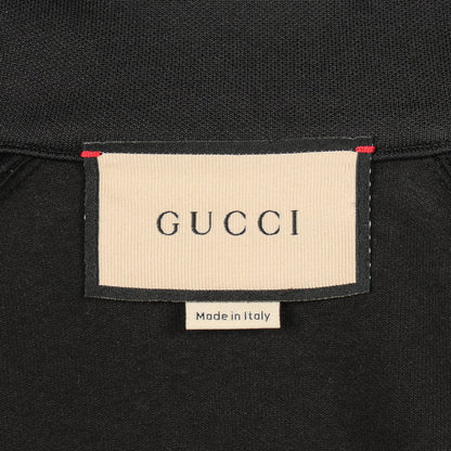 ウェブライン テクニカルジャージー トラックジャケット トラックパンツ セットアップ コットン ブラック マルチカラー グッチ スーツ GUCCI