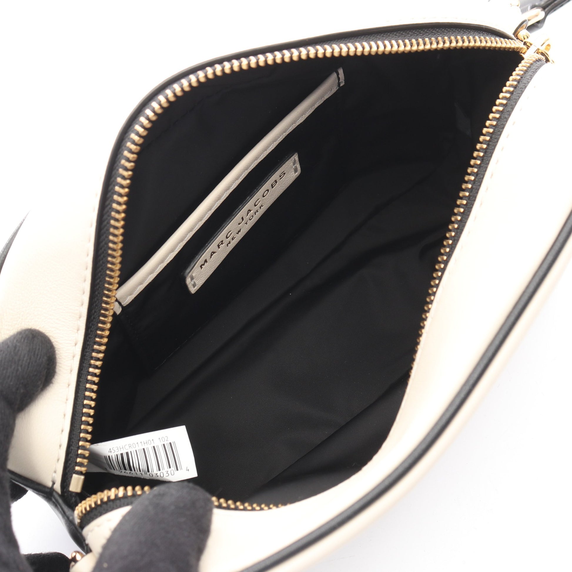 MARC JACOBS × PEANUTS ショルダーバッグ レザー アイボリー マークジェイコブス バッグ MARC JACOBS