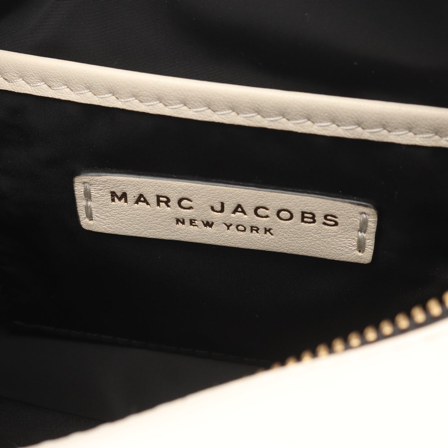 MARC JACOBS × PEANUTS ショルダーバッグ レザー アイボリー マークジェイコブス バッグ MARC JACOBS