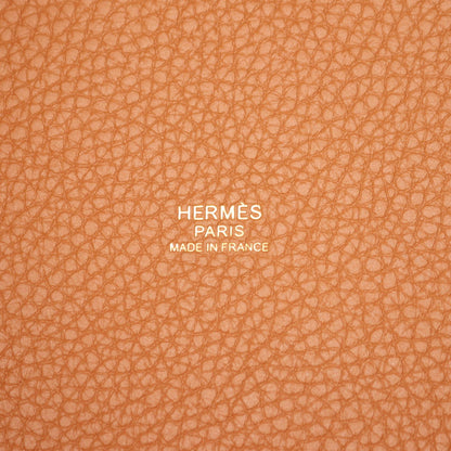 ピコタンロックMM ゴールド ハンドバッグ トリヨンクレマンス ブラウン ゴールド金具 Z刻印 エルメス バッグ HERMES