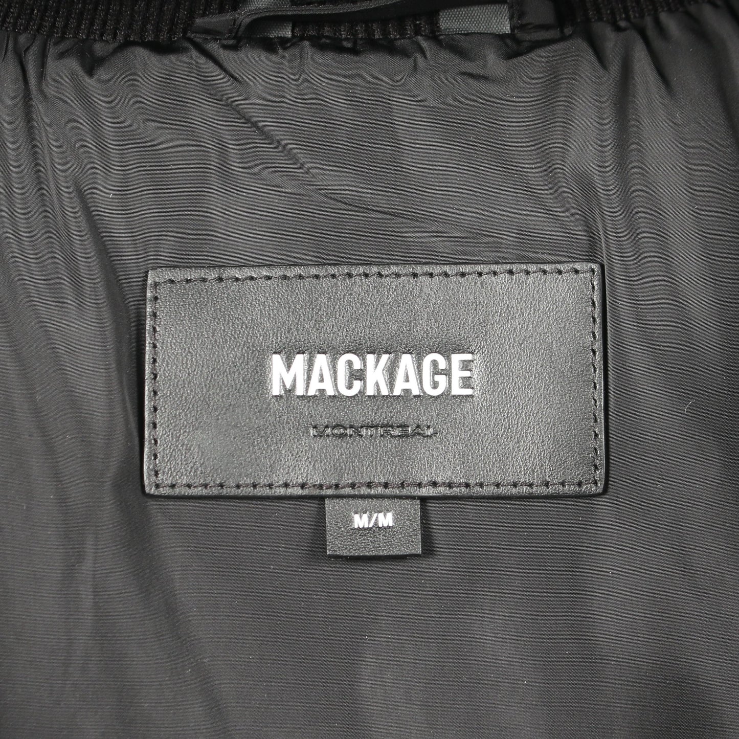 ADALI フード付き ダウンジャケット ブラック マッカージュ アウター Mackage