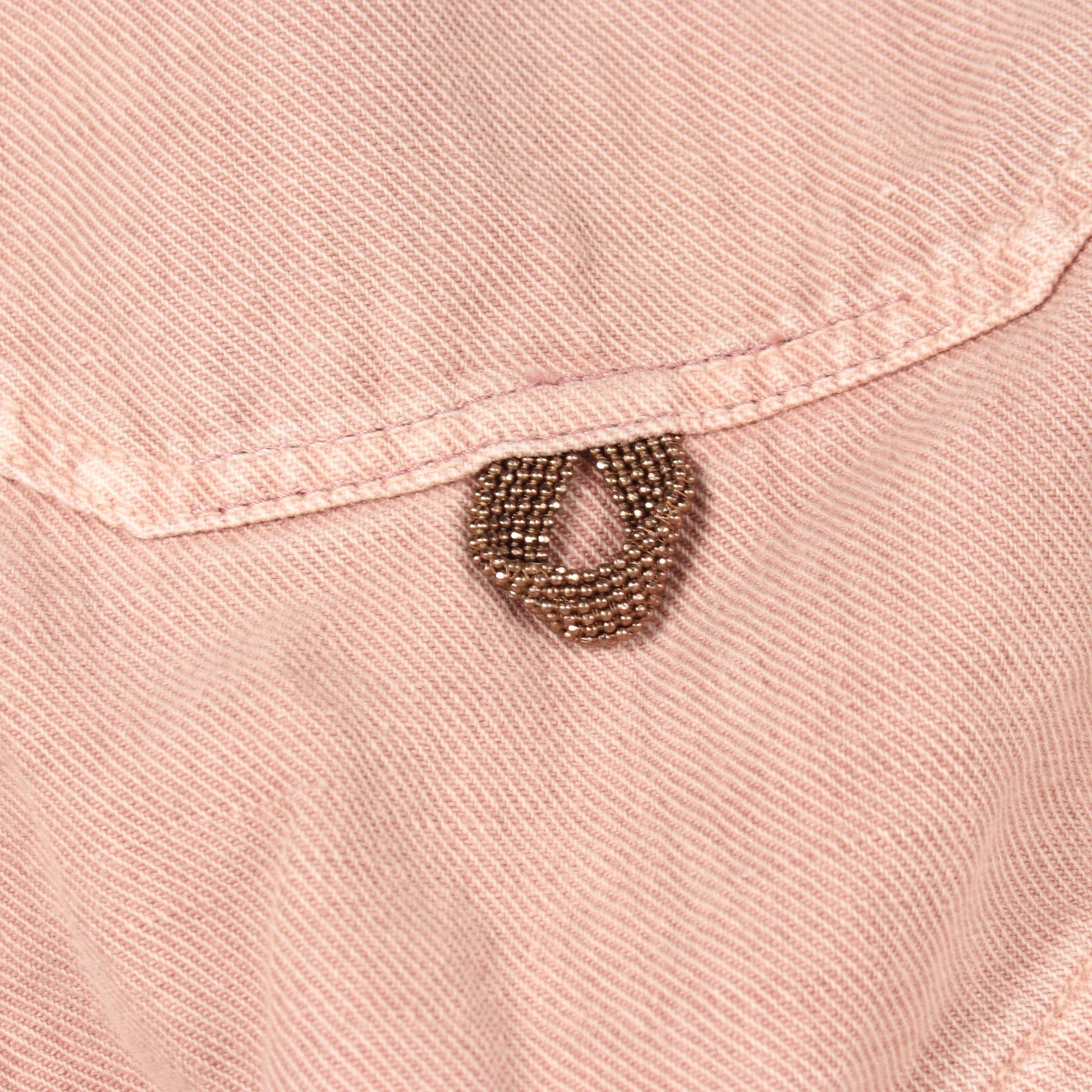シャツ ジャケット コットン リネン ダスティピンク ブルネロクチネリ アウター BRUNELLO CUCINELLI
