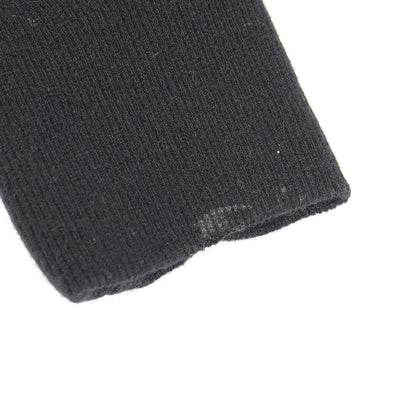 LVロゴ ジップアップパーカー カシミヤ コットン ブラック ルイヴィトン トップス LOUIS VUITTON