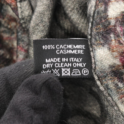 ココマーク ポンチョ ストール カシミヤ グレー ブラック シャネル 財布・小物 CHANEL