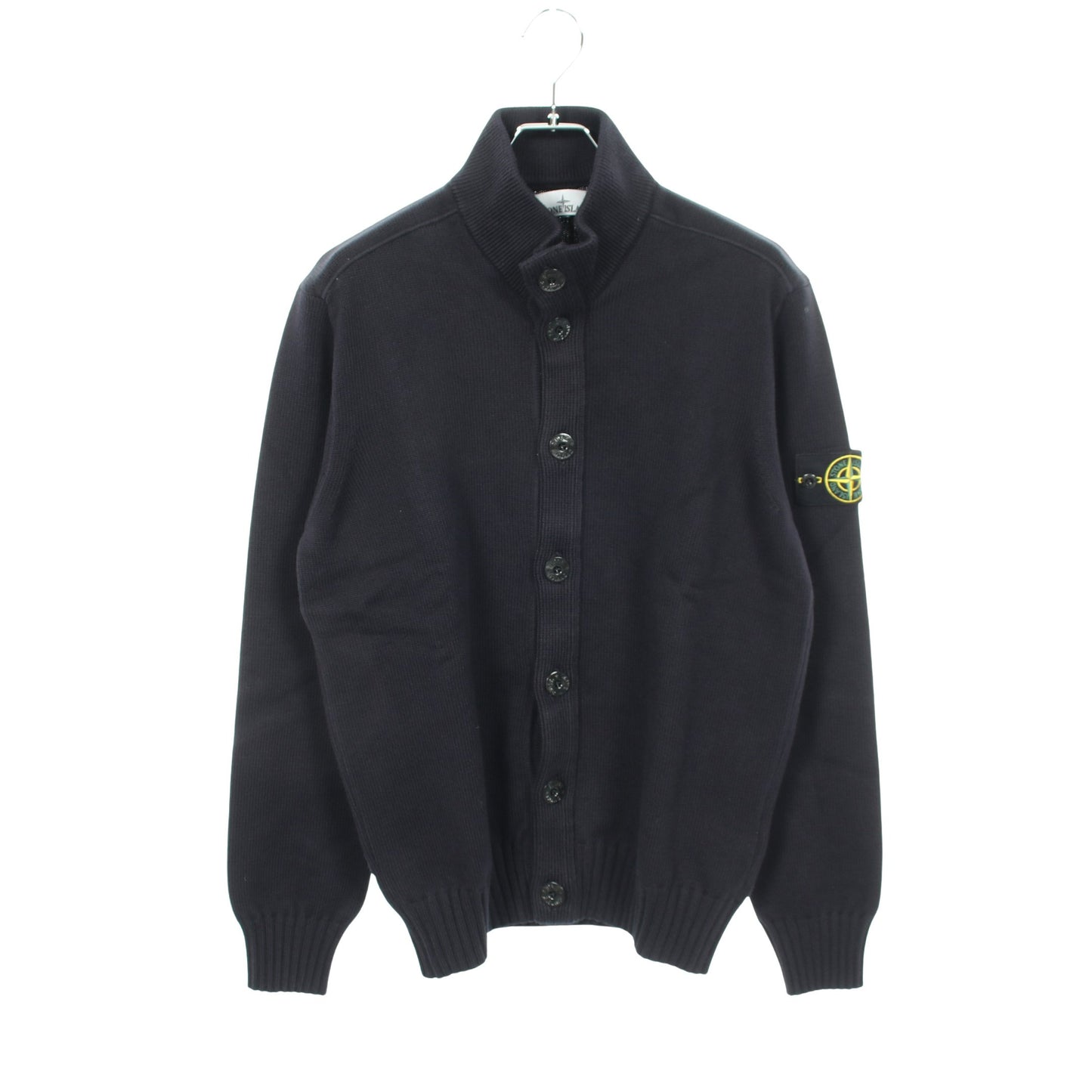 カーディガン コットン ネイビー ストーンアイランド トップス Stone Island