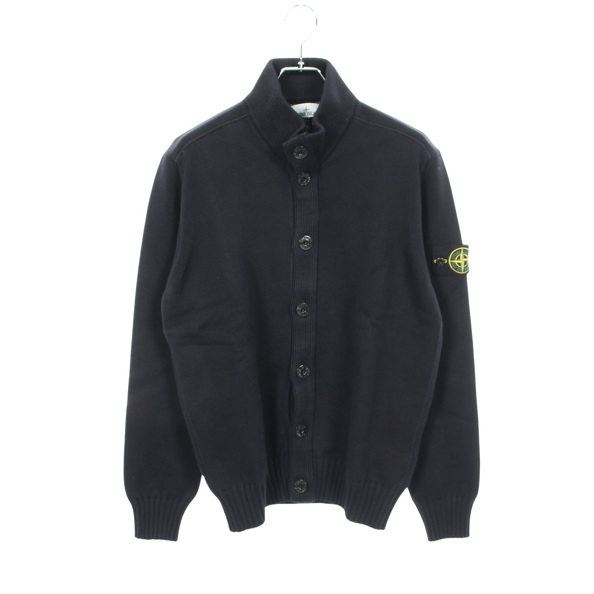カーディガン コットン ネイビー ストーンアイランド トップス Stone Island
