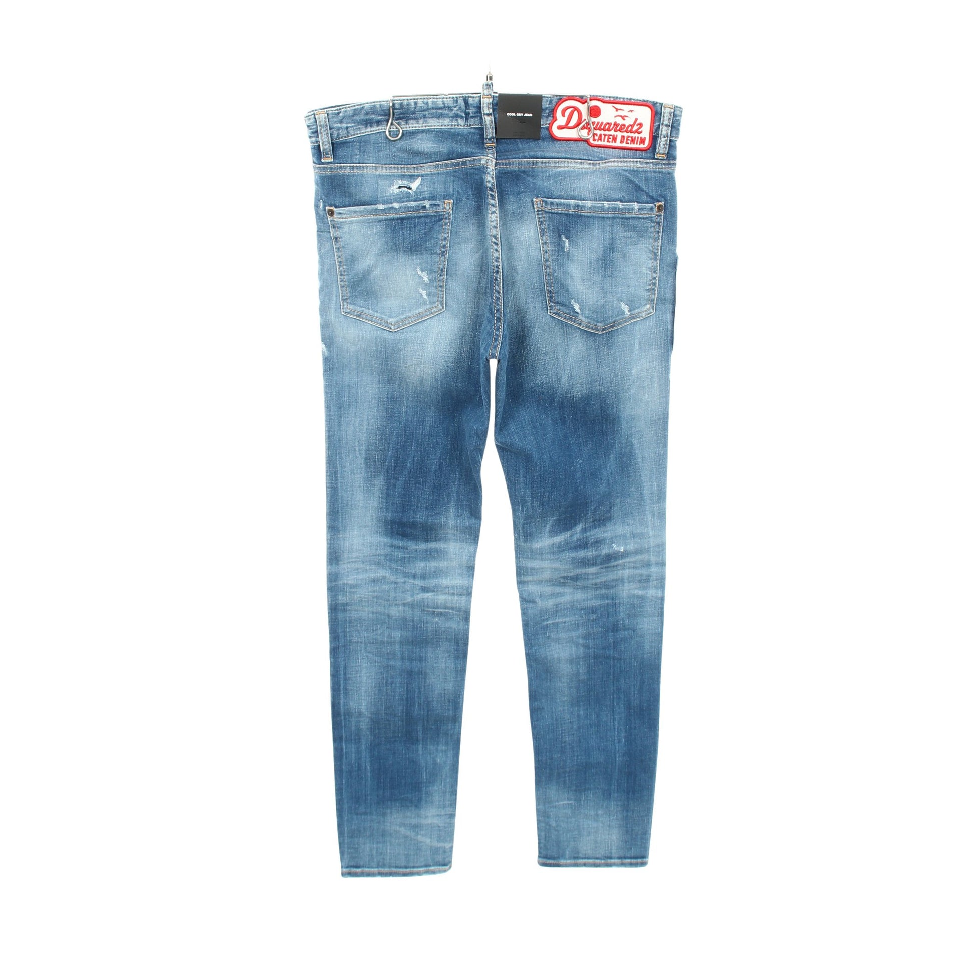 COOL GUY JEAN ダメージ加工 デニムパンツ コットン インディゴブルー ディースクエアード ボトムス DSQUARED2