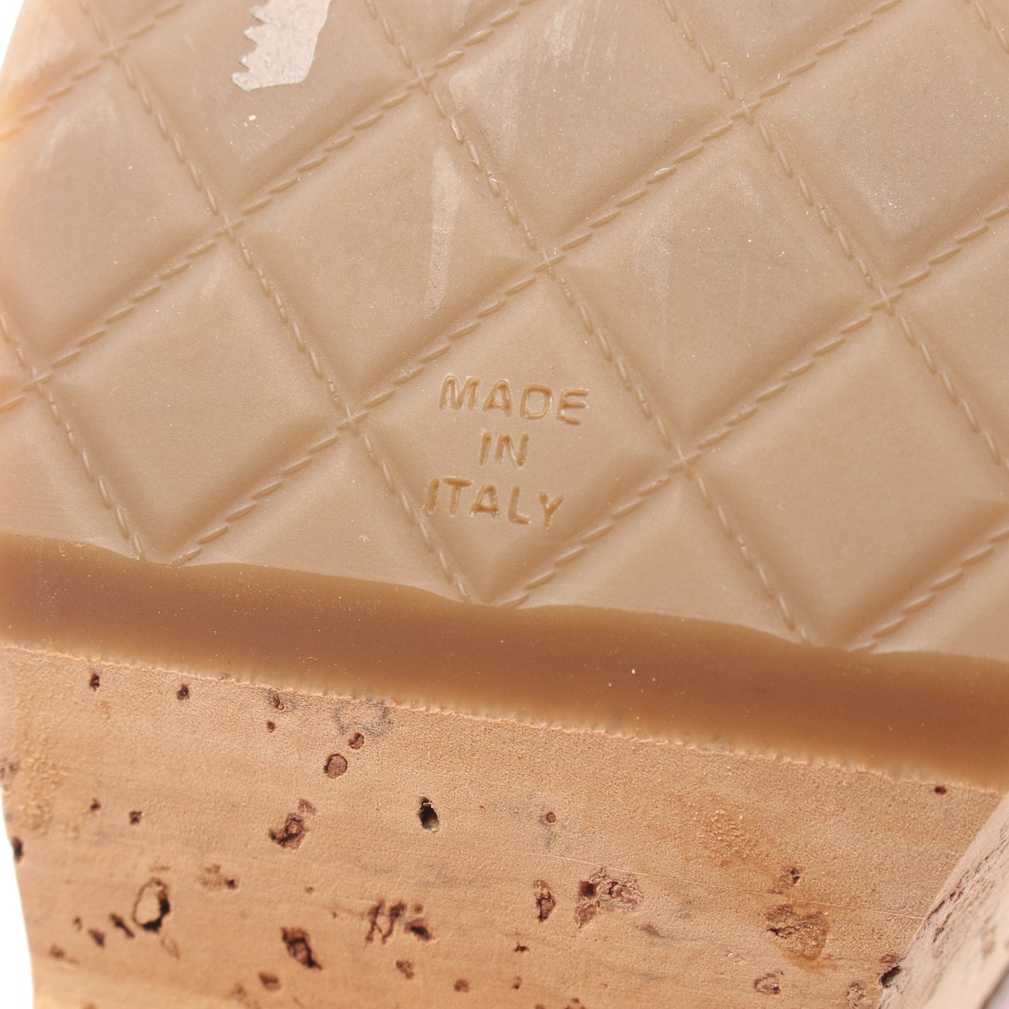 ココマーク ウェッジソール サンダル ツイード ピンク シャネル シューズ CHANEL