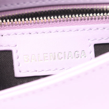 LINDSAY BAG 2WAY ショルダーバッグ レザー ライトパープル バレンシアガ バッグ BALENCIAGA