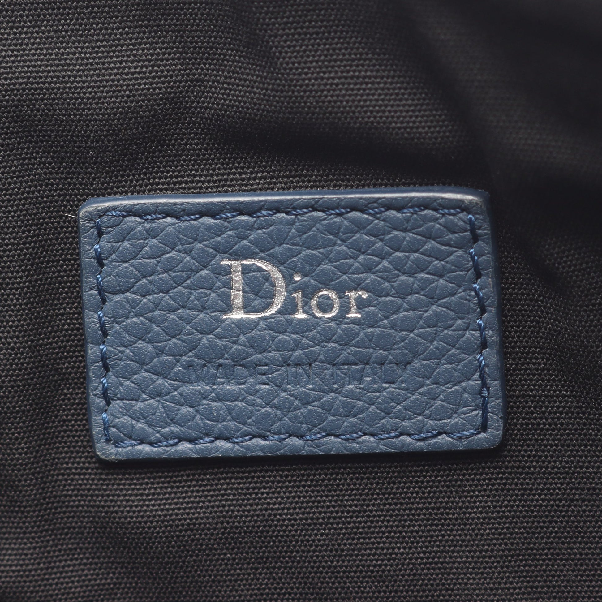 アトリエ ローラー ショルダーバッグ レザー ブルー クリスチャンディオール バッグ Christian Dior