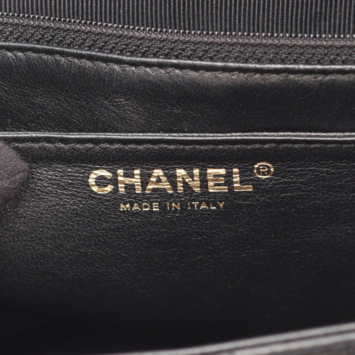 マトラッセ ハンドバッグ キャビアスキン ブラック ゴールド金具 シャネル バッグ CHANEL