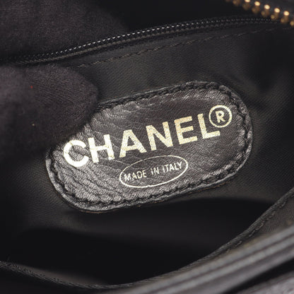 ショルダーバッグ トートバッグ キャビアスキン ブラック ゴールド金具 シャネル バッグ CHANEL