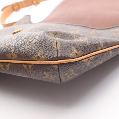 ミュゼットタンゴ ショートストラップ モノグラム ショルダーバッグ PVC レザー ブラウン ルイヴィトン バッグ LOUIS VUITTON