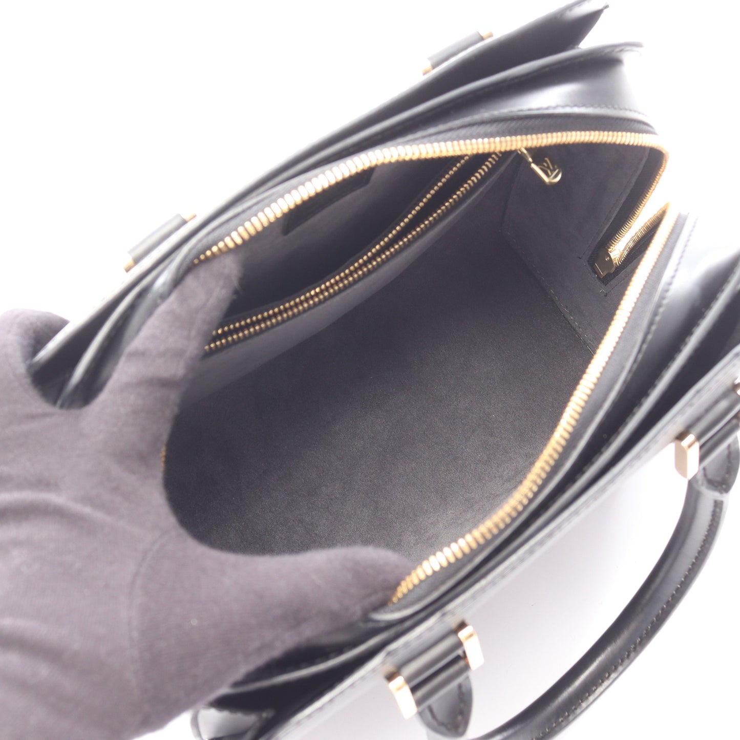 ポンヌフ エピ ノワール ハンドバッグ レザー ブラック ルイヴィトン バッグ LOUIS VUITTON