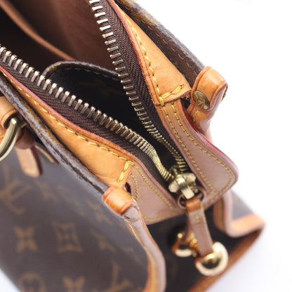 ポパンクール オ モノグラム ショルダーバッグ トートバッグ PVC レザー ブラウン ルイヴィトン バッグ LOUIS VUITTON