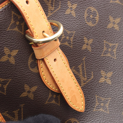 ポパンクール オ モノグラム ショルダーバッグ トートバッグ PVC レザー ブラウン ルイヴィトン バッグ LOUIS VUITTON