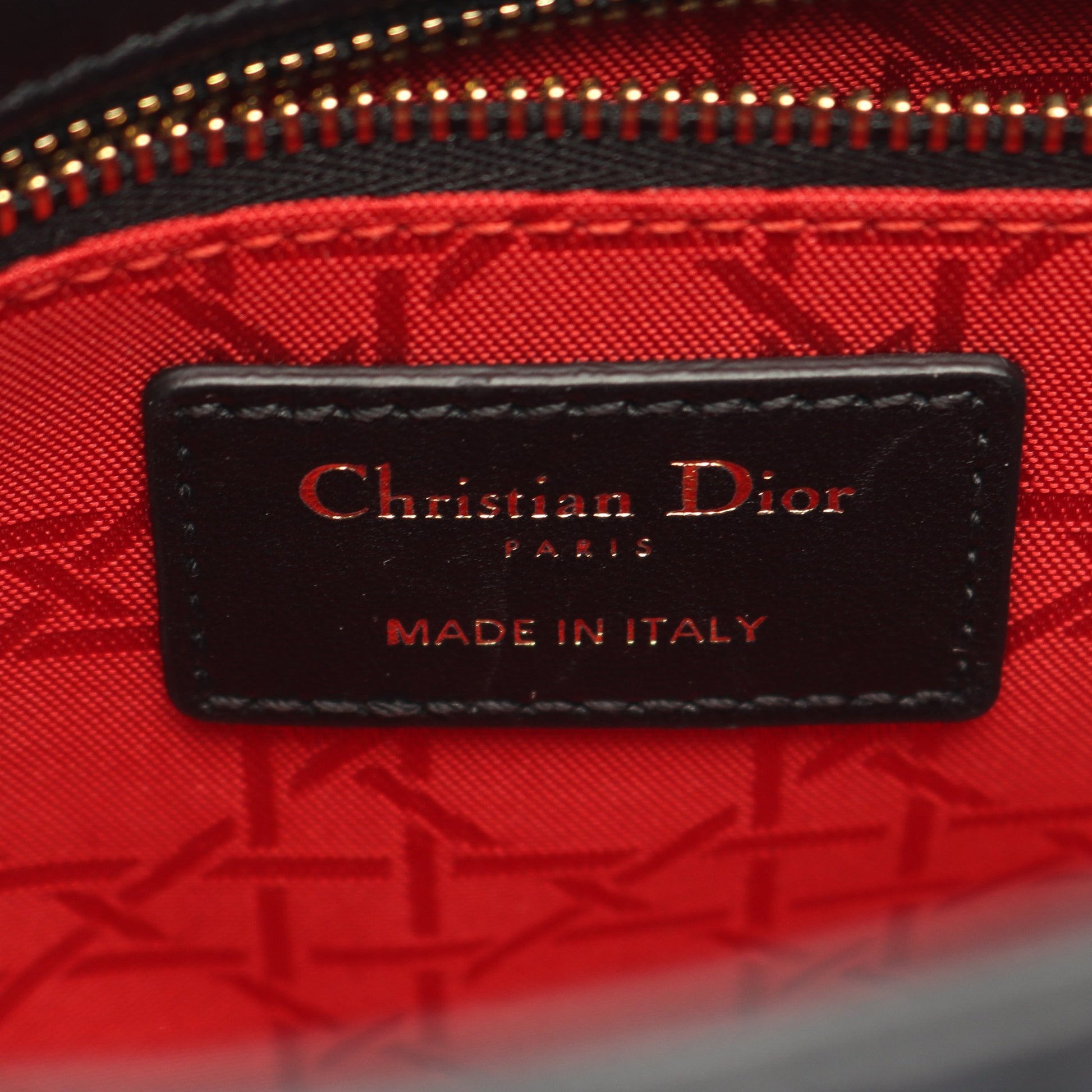 LADY DIOR MY ABCDIOR レディディオール スモール カナージュ 2WAY ハンドバッグ レザー ブラック クリスチャンディオール バッグ Christian Dior