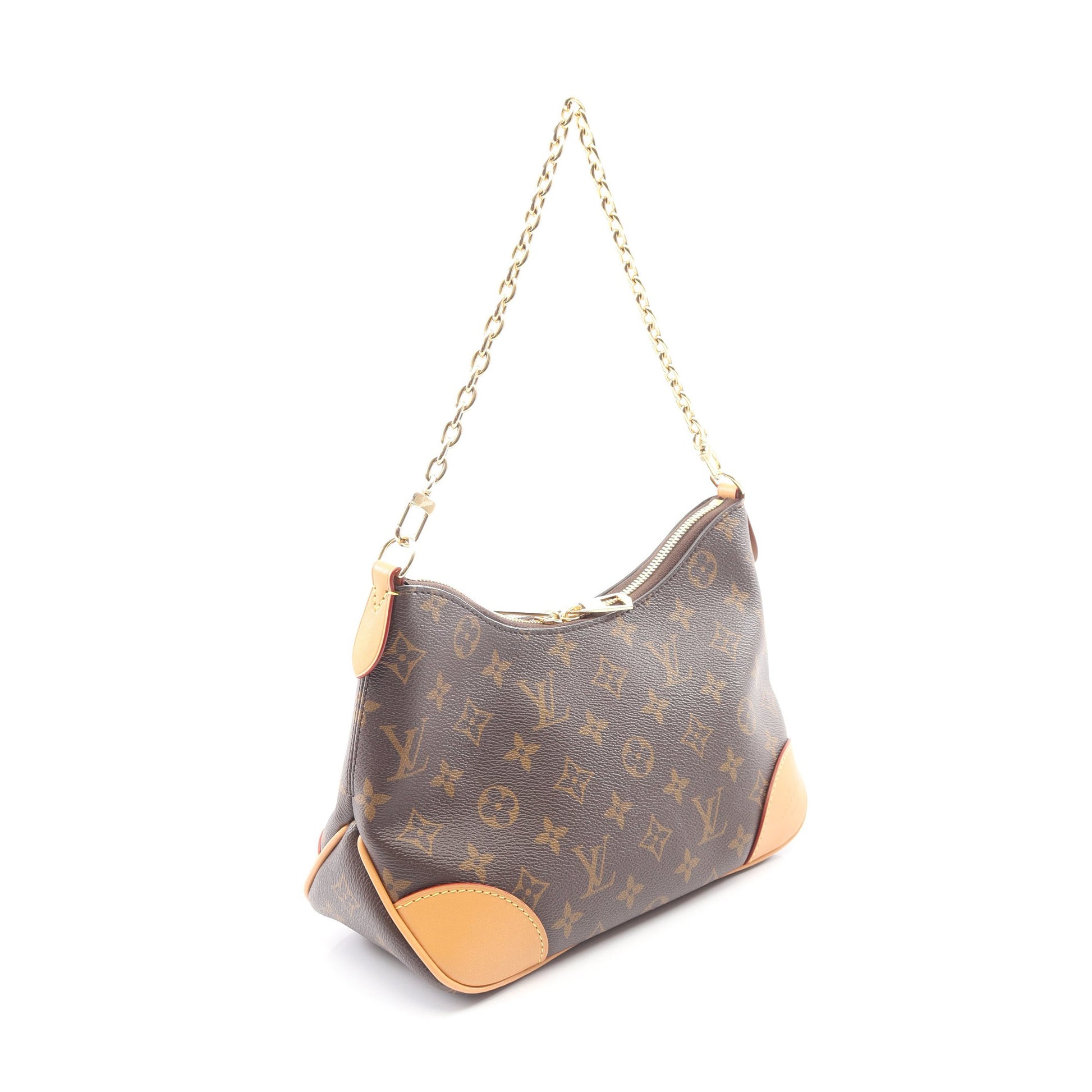 ブーローニュ NM モノグラム 2WAY チェーンハンドバッグ PVC レザー ブラウン ルイヴィトン バッグ LOUIS VUITTON