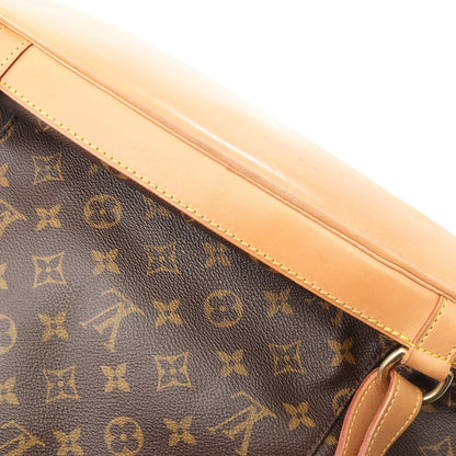 モンスリGM モノグラム バックパック リュックサック PVC レザー ブラウン ルイヴィトン バッグ LOUIS VUITTON