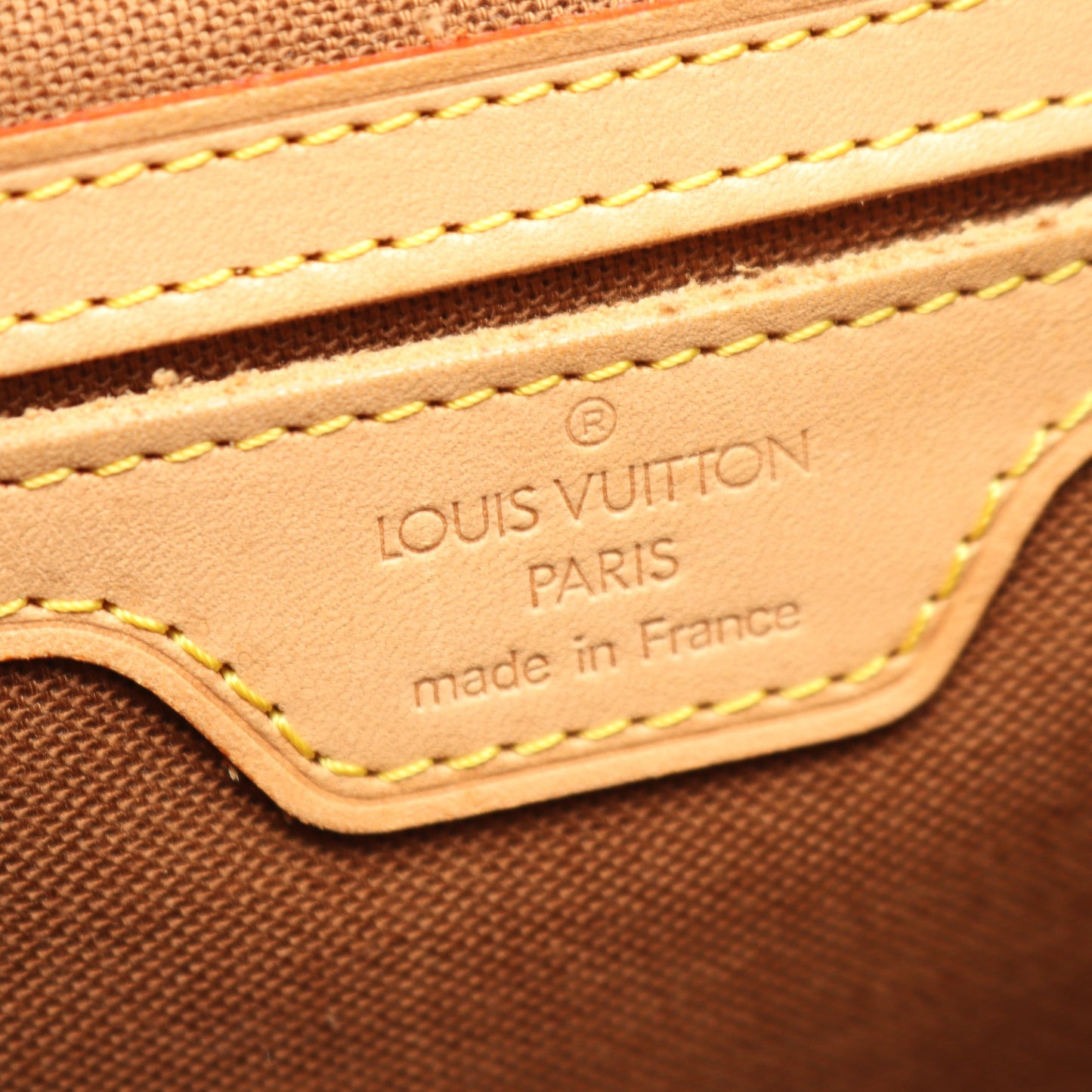 モンスリGM モノグラム バックパック リュックサック PVC レザー ブラウン ルイヴィトン バッグ LOUIS VUITTON