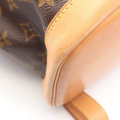 モンスリGM モノグラム バックパック リュックサック PVC レザー ブラウン ルイヴィトン バッグ LOUIS VUITTON