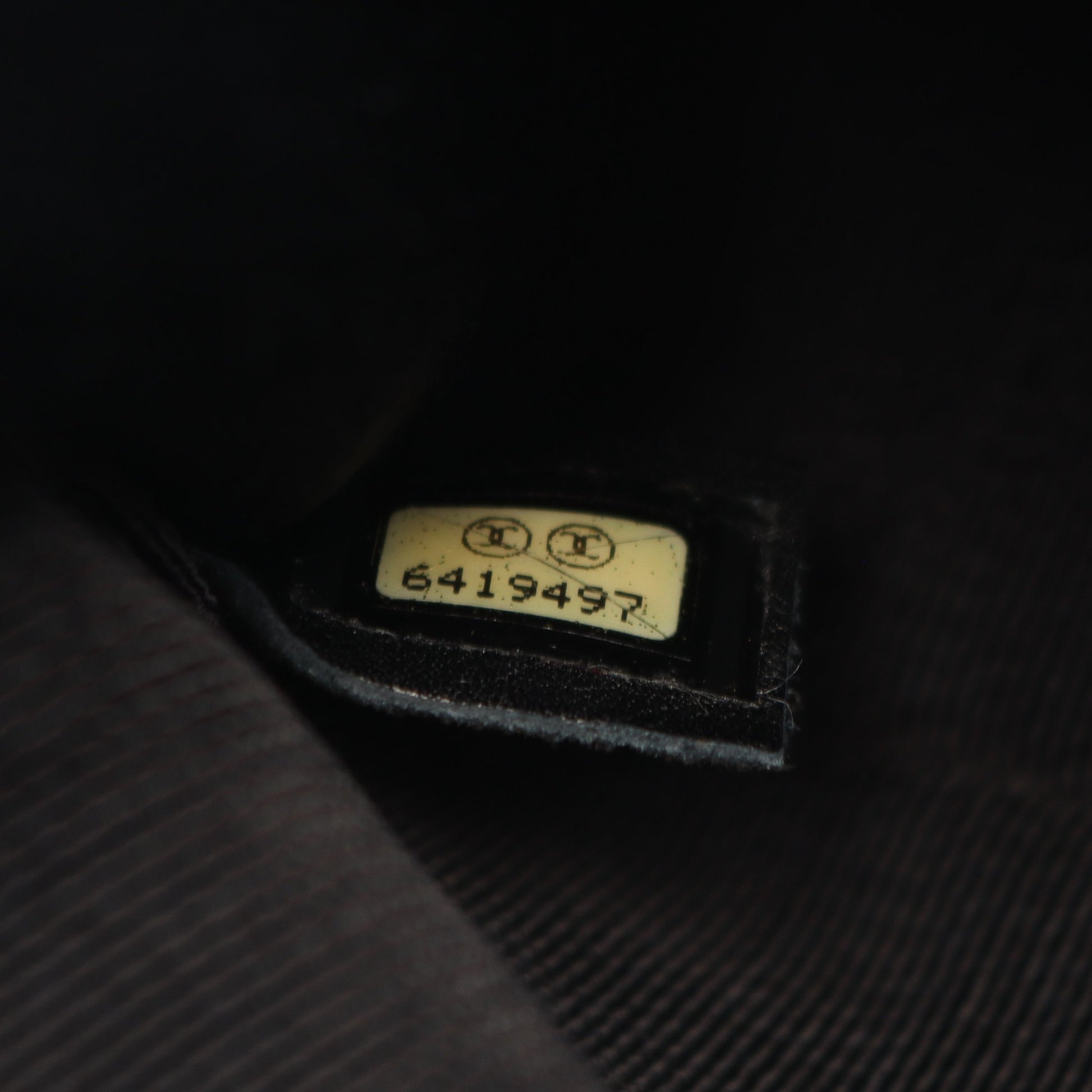ワイルドステッチ Wチェーンショルダーバッグ レザー ブラック ゴールド金具 シャネル バッグ CHANEL